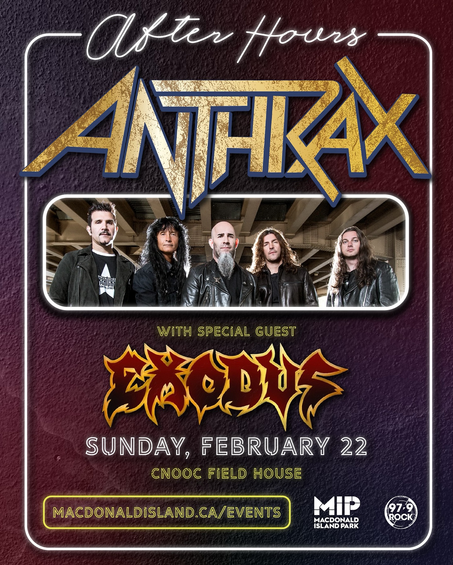 Exodus Tour Poster 2026